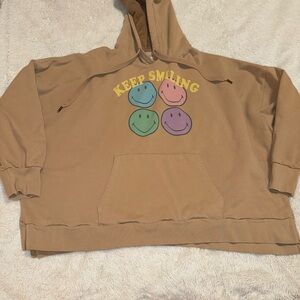 American Eagle Keep Smiling Hoodie (Women’s XL)